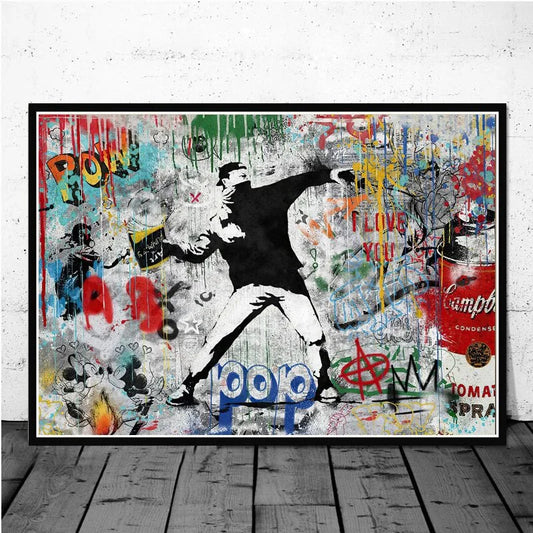 Street Art – Premium Canvas Collection | Mercury Interior