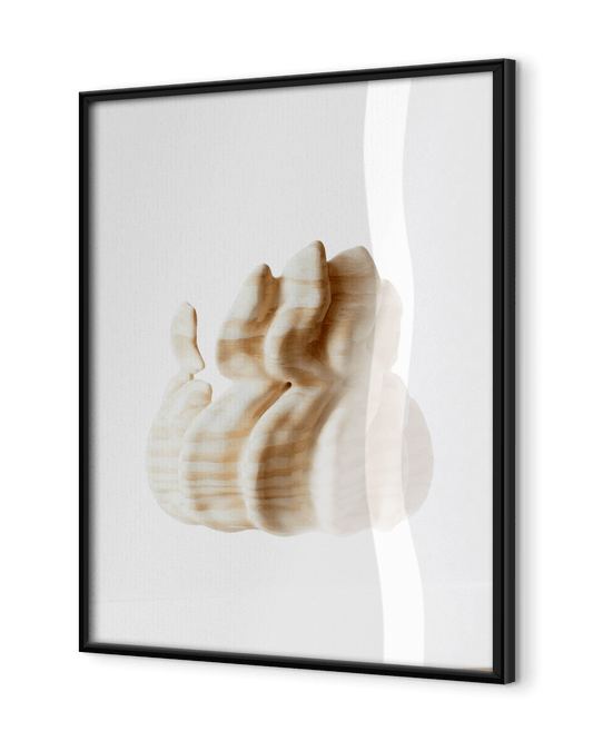 Premium Wooden Framed Poster — Semi-Glossy Paper Art Print — Mercury Interior