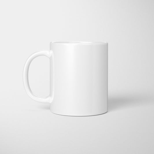 Classic Ceramic Mug — Premium White Coffee Mug — Mercury Interior