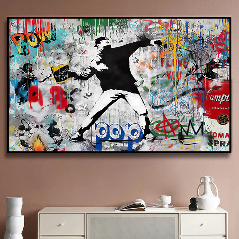 Street Art – Premium Canvas Collection | Mercury Interior