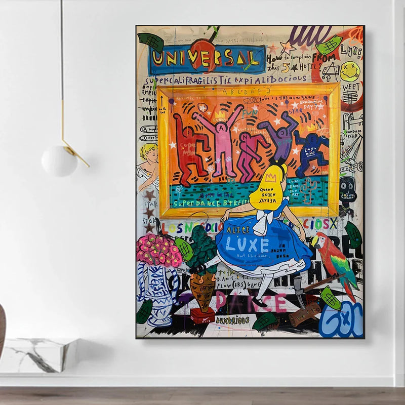 Canvas QUEEN Wall Art – Museum-Grade Canvas Masterpiece | Mercury Interior