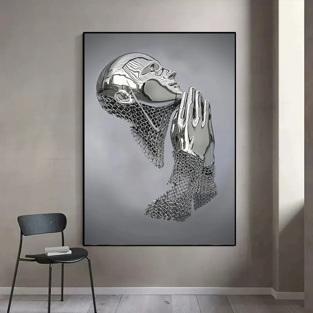 Metal wall art vs canvas prints comparison