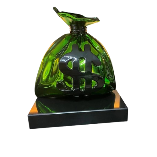 $ Money Bag Cartoon $