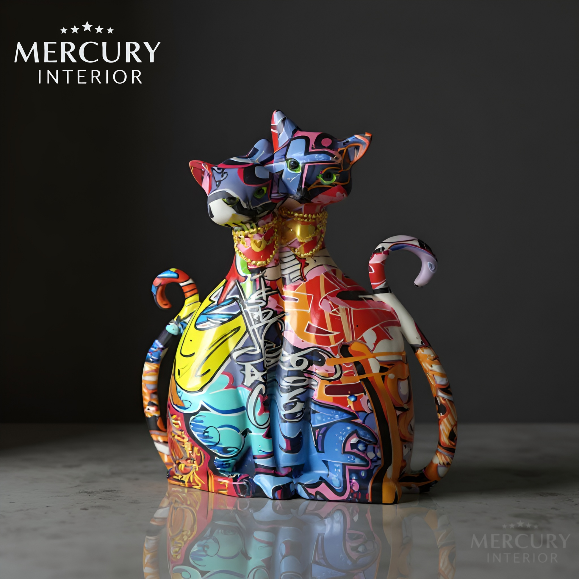 Lucky Twin™ – Museum-Grade Canvas Wall Art | Mercury Interior