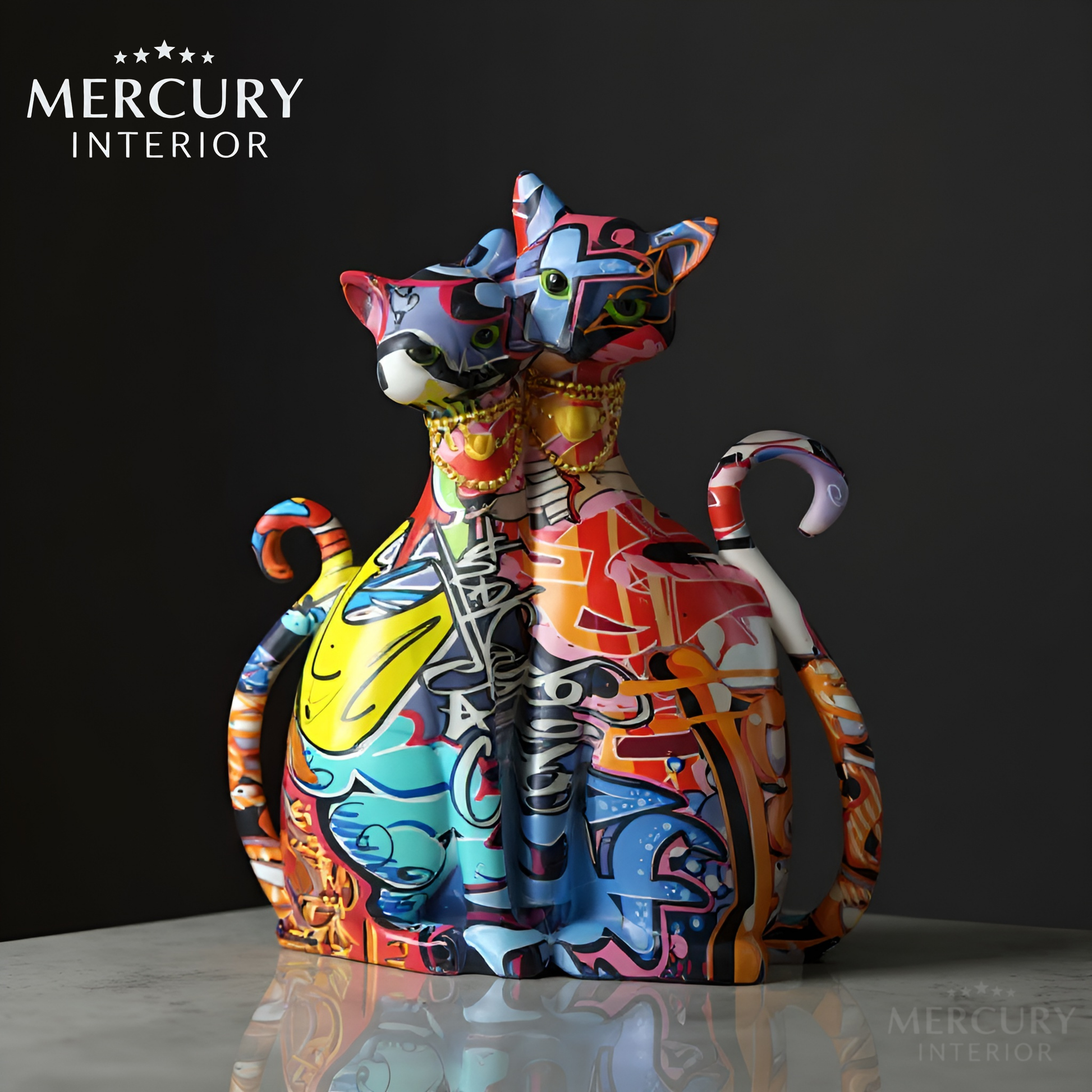 Lucky Twin™ – Museum-Grade Canvas Wall Art | Mercury Interior