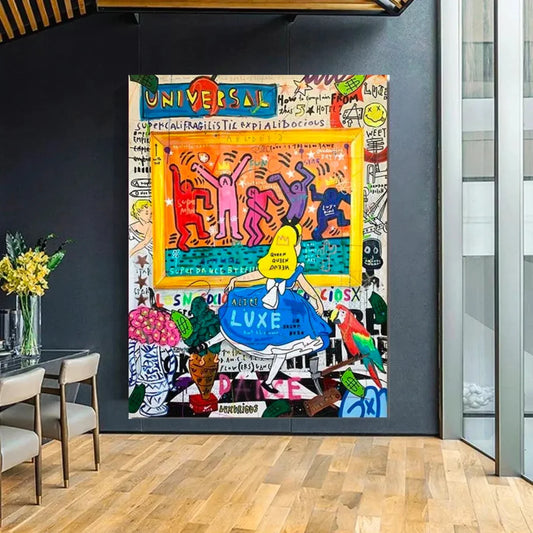 Canvas QUEEN Wall Art – Museum-Grade Canvas Masterpiece | Mercury Interior