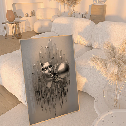 Through – Museum-Grade Canvas Wall Art | Mercury Interior