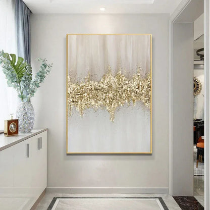 Golden Shine Art – Museum-Grade Canvas Wall Art | Mercury Interior
