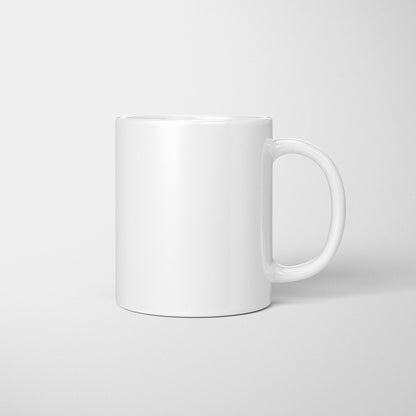 Classic Ceramic Mug — Premium White Coffee Mug — Mercury Interior