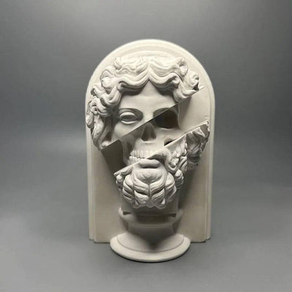 Mythical King Statue – Museum-Grade Canvas Wall Art | Mercury Interior