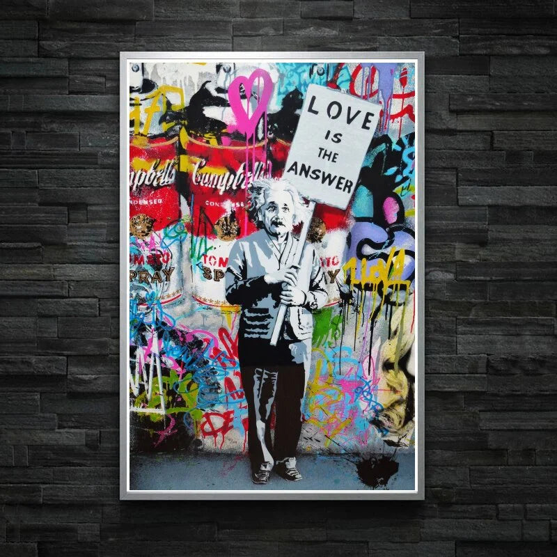 Love is the Answer – Museum-Grade Canvas Wall Art | Mercury Interior