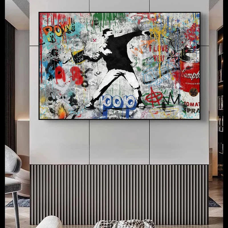 Street Art – Premium Canvas Collection | Mercury Interior