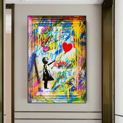 Life is Beautiful Poster – Modern Canvas Art | Mercury Interior