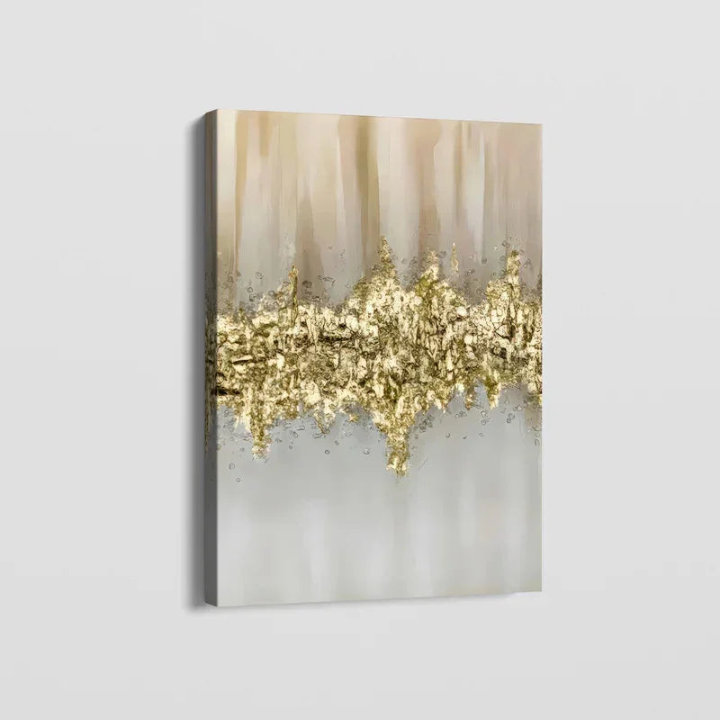 Golden Shine Art – Museum-Grade Canvas Wall Art | Mercury Interior