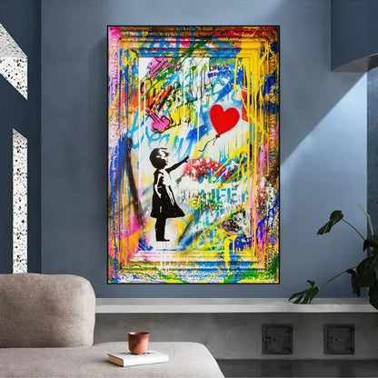 Life is Beautiful Poster – Modern Canvas Art | Mercury Interior