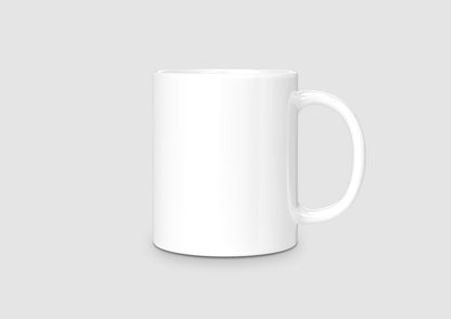Classic Ceramic Mug — Premium White Coffee Mug — Mercury Interior