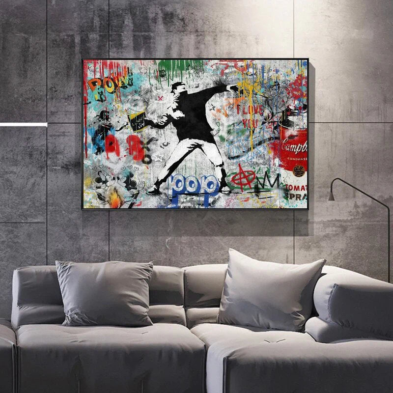 Street Art – Premium Canvas Collection | Mercury Interior