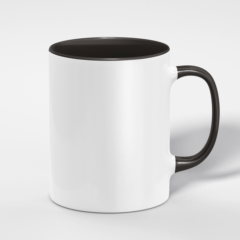 Color Inside Ceramic Mug — 11oz Accent Mug — Mercury Interior