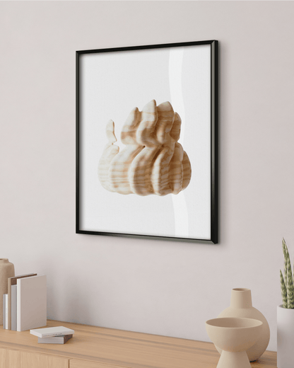 Premium Metal Framed Poster — Semi-Glossy Paper Art Print — Mercury Interior