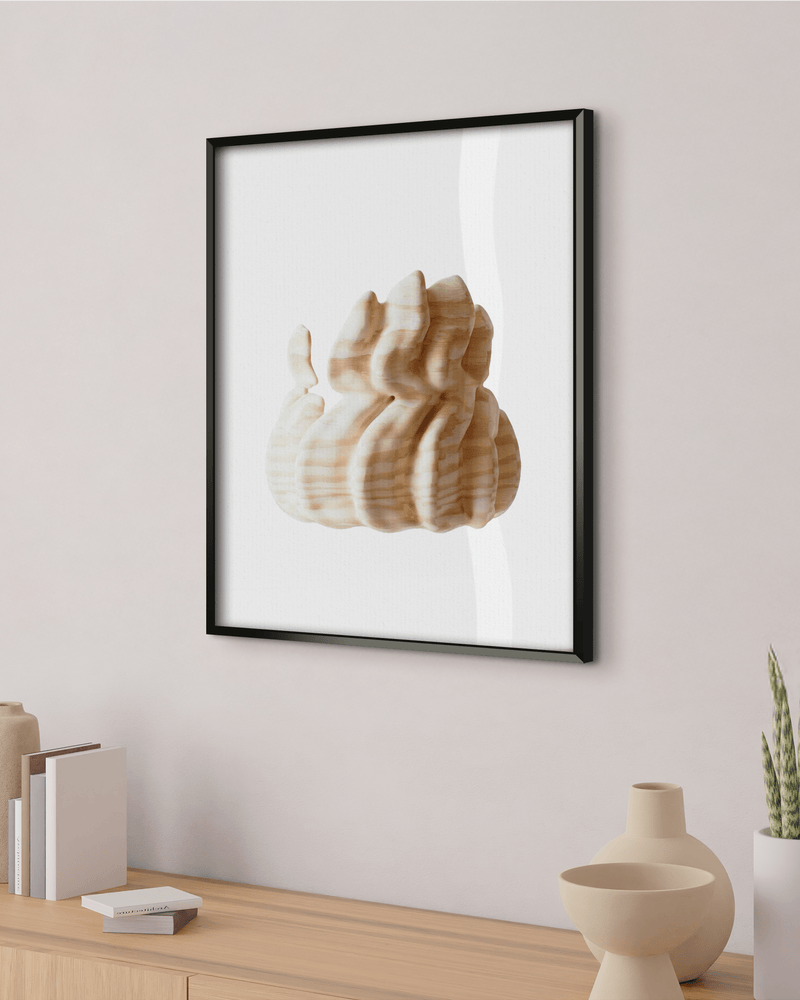 Premium Metal Framed Poster — Semi-Glossy Paper Art Print — Mercury Interior