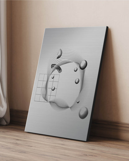Aluminum Print - room mockup