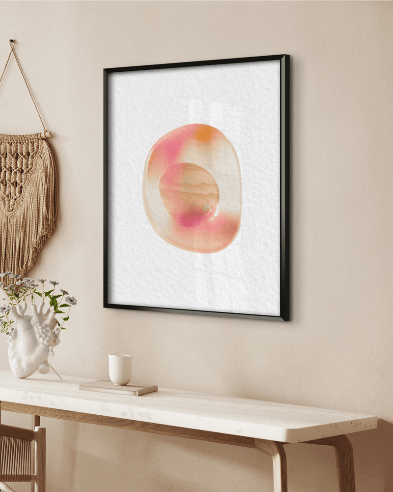 Classic Metal Framed Poster — Matte Paper Wall Art Print — Mercury Interior
