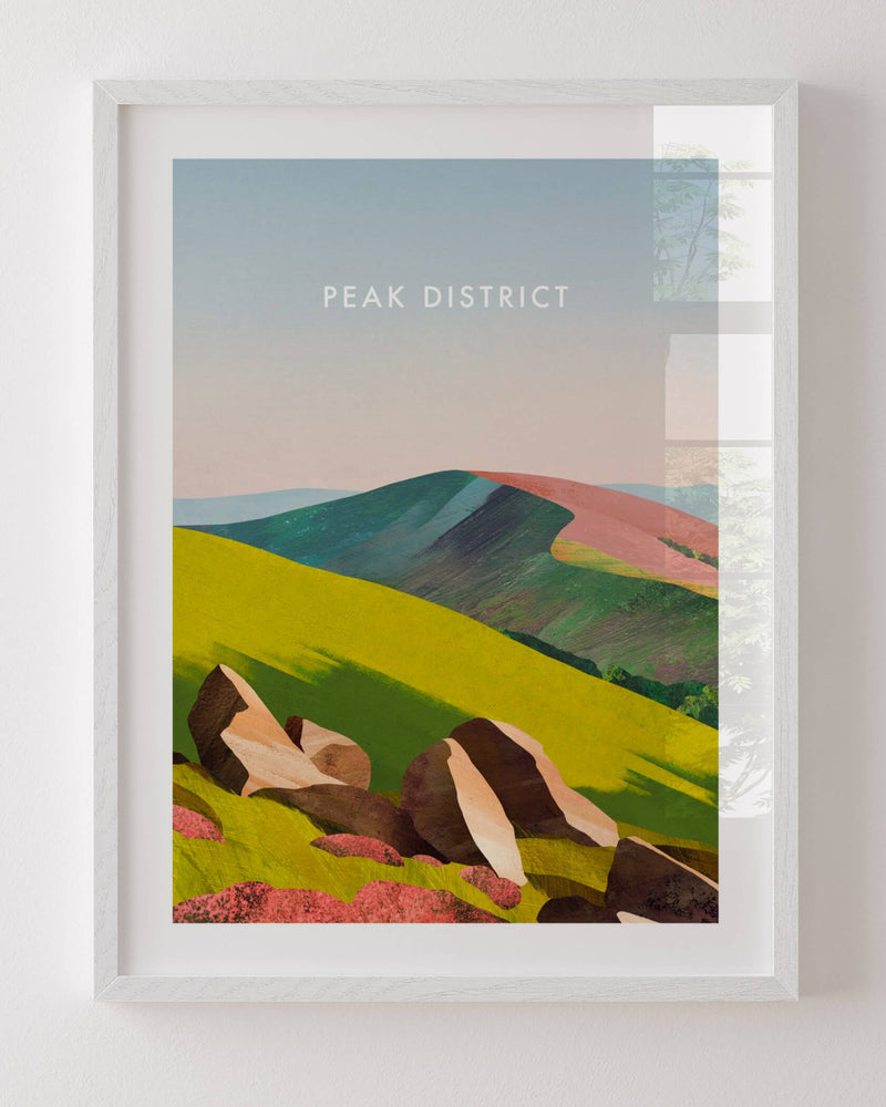 Premium Wooden Framed Poster — Matte Paper Gallery Wall Art Print — Mercury Interior