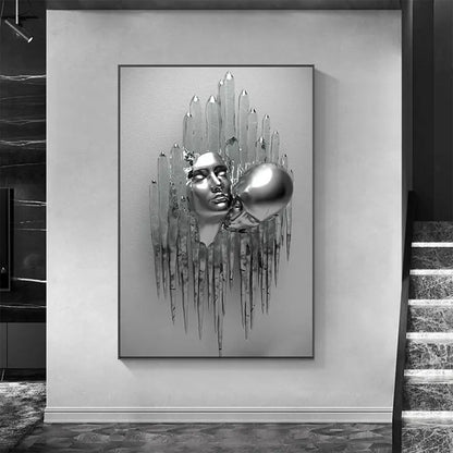 Through – Museum-Grade Canvas Wall Art | Mercury Interior