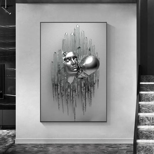 Through – Museum-Grade Canvas Wall Art | Mercury Interior