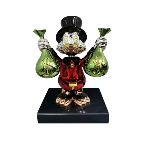 Hot Sale RED CHROME Just A Billionaire Duck
