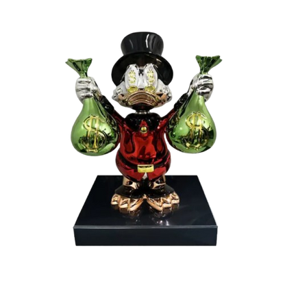 Hot Sale RED CHROME Just A Billionaire Duck
