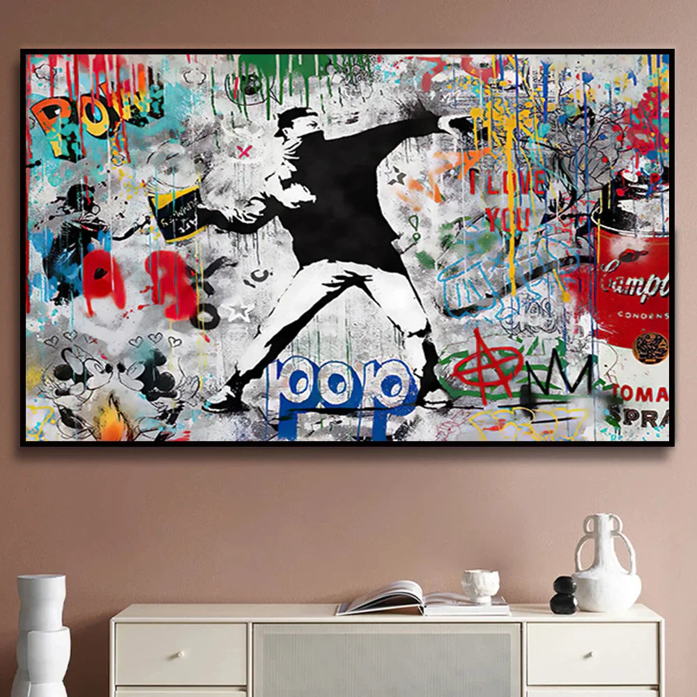 Street Art – Premium Canvas Collection | Mercury Interior