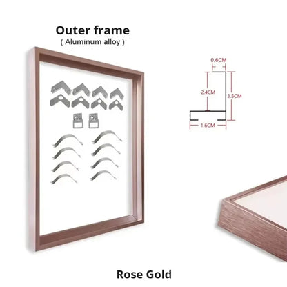 DIY Frame Aluminum – Museum-Grade Canvas Wall Art | Mercury Interior