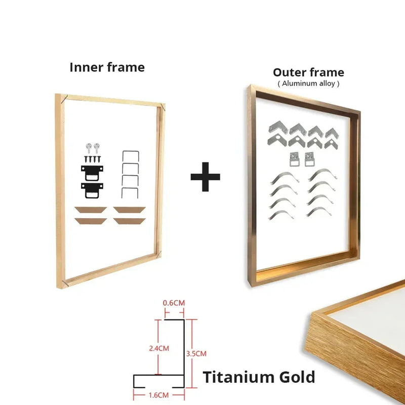 DIY Frame Aluminum – Museum-Grade Canvas Wall Art | Mercury Interior