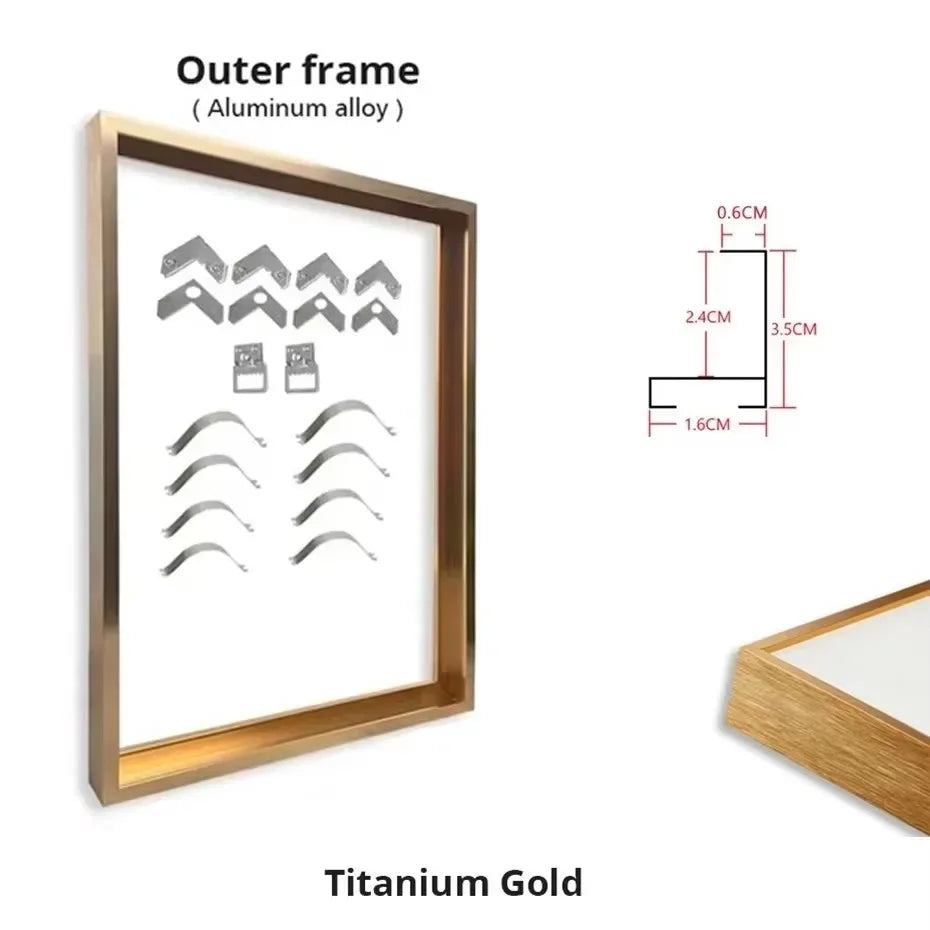 DIY Frame Aluminum – Museum-Grade Canvas Wall Art | Mercury Interior