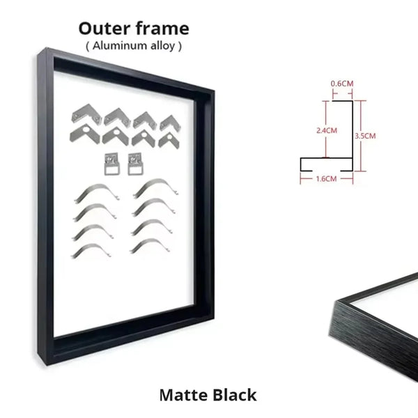 DIY Aluminium Frame — Custom Wall Art Framing Solution — Mercury Interior