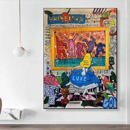 Canvas QUEEN Wall Art – Museum-Grade Canvas Masterpiece | Mercury Interior