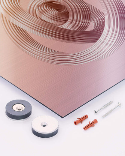 Brushed Aluminum Print - lifestyle