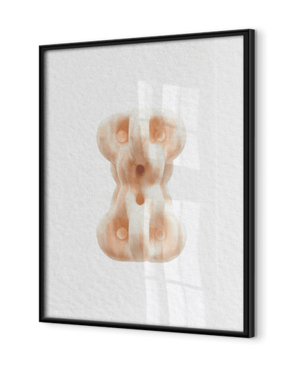 Premium Wooden Framed Poster — Matte Paper Art Print Wall Art — Mercury Interior