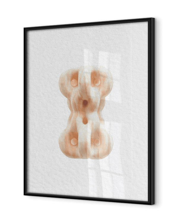 Premium Wooden Framed Poster — Matte Paper Art Print Wall Art — Mercury Interior