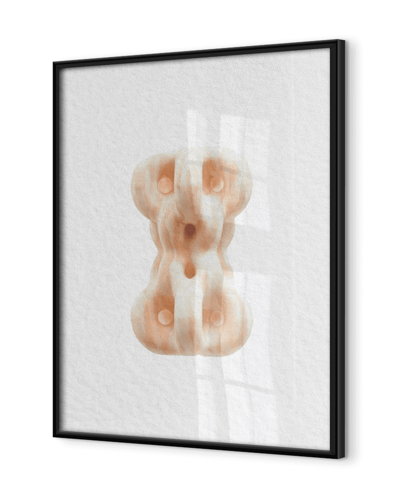 Premium Wooden Framed Poster — Matte Paper Art Print Wall Art — Mercury Interior