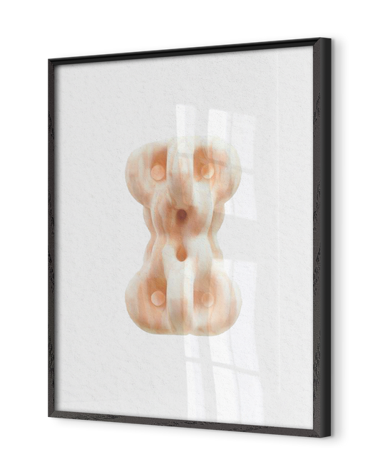 Premium Wooden Framed Poster — Matte Paper Gallery Wall Art Print — Mercury Interior