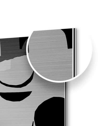 Brushed Aluminum Print - product preview 2