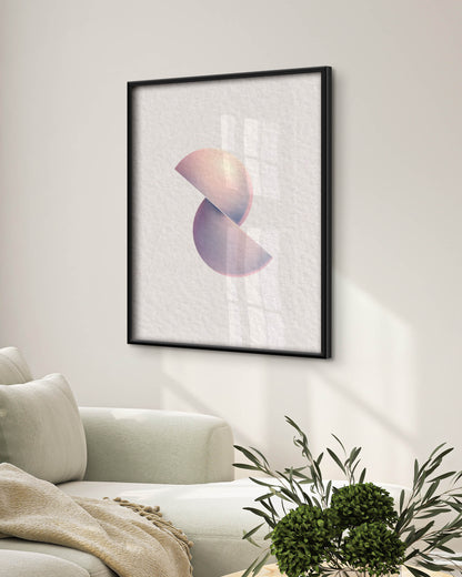 Museum-Quality Wooden Framed Poster — Matte Paper Fine Art Print — Mercury Interior