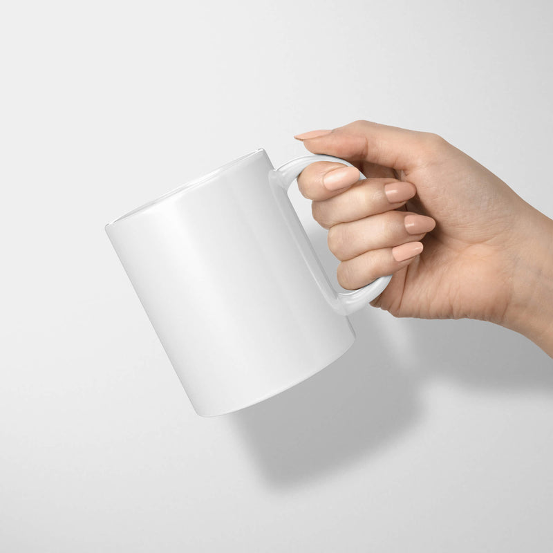 Classic Ceramic Mug — Premium White Coffee Mug — Mercury Interior