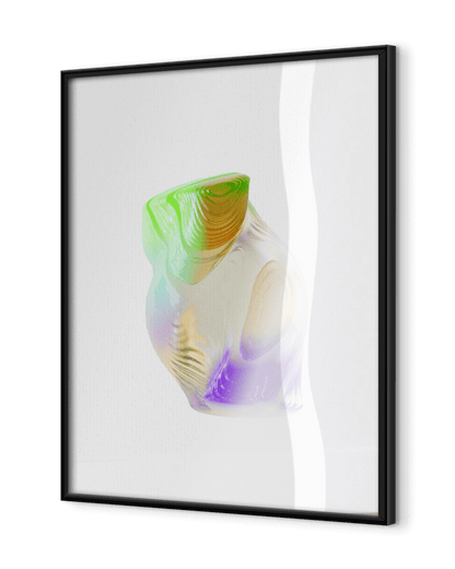 Classic Wooden Framed Poster — Semi-Glossy Paper Art Print — Mercury Interior