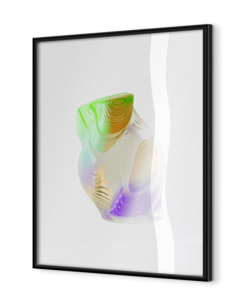 Classic Wooden Framed Poster — Semi-Glossy Paper Art Print — Mercury Interior