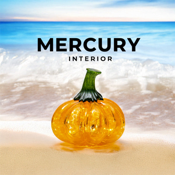 Signature Blown Glass Wall Art — Luxury Decorative Art Piece — Mercury Interior